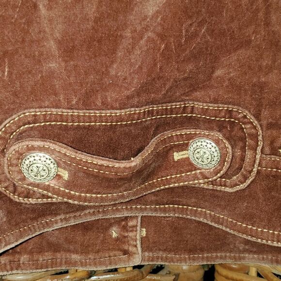 Cache Velour Brown Short Jacket M - Picture 12 of 14